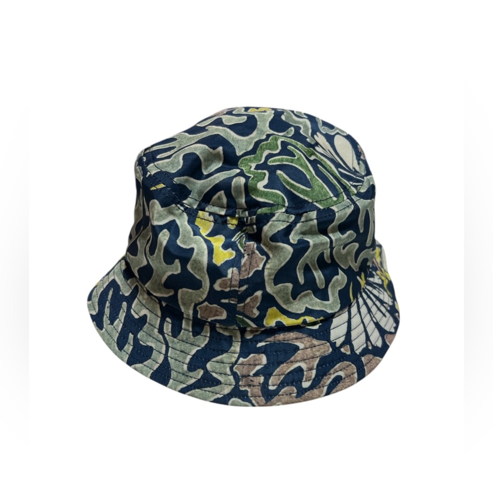 NWT Akoo Chapi Bucket Hat  Size  S/M Dress Blues Cotton